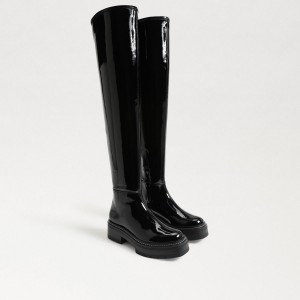 Botas Sam Edelman Lydia Over The Knee Mujer Negras | ZESNQ98561