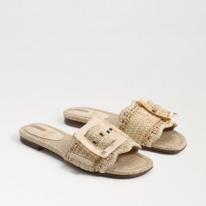 Sandalias Sam Edelman Bambi Chanclas Mujer Natural | YESVQ93023