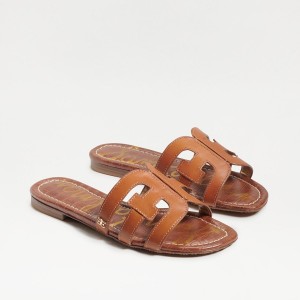 Sandalias Sam Edelman Bay Chanclas Mujer Saddle Leather | FESUI45100