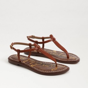 Sandalias Sam Edelman Gigi Tanga Mujer Marrones | ZESNQ56806