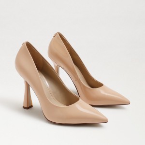 Tacones Sam Edelman Antonia Pointed Puntera Pump Mujer Beige | DESKV46757