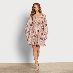 Vestido Sam Edelman Emely Mini Floral Accessories Floral | BESSD47449