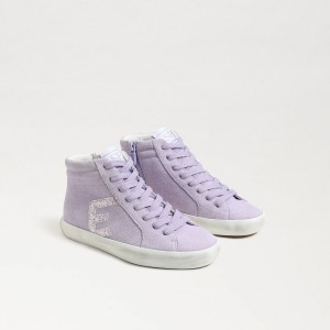 Zapatillas Sam Edelman Avon High Top Niña Misty Lilac | TESPQ34937