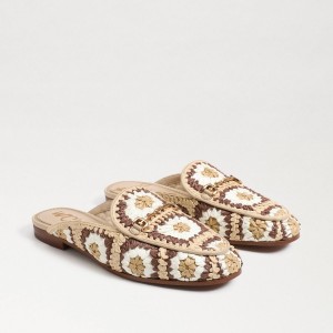 Zapatos Planos Sam Edelman Linnie Crochet Bit Mujer Natural | ESJZR70464