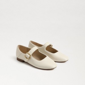 Zapatos Planos Sam Edelman Michaela Mary Jane Niña Modern Ivory | ESXBR70123