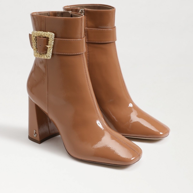 Botas Sam Edelman Corinne Square Puntera Vestido Mujer Desert Camel | ESXBR49377