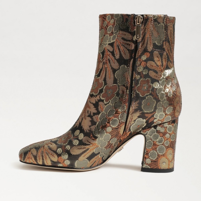 Botas Sam Edelman Fawn Ankle Mujer Bronze Multi | ESQAV48312