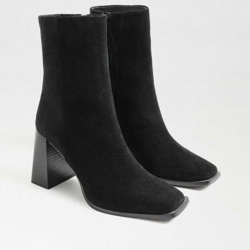 Botas Sam Edelman Ivette Ankle Mujer Negras | MESFT66338