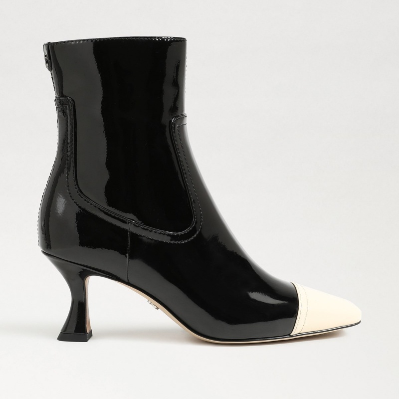 Botas Sam Edelman Livia Mujer Black/Modern Ivory | MESFT21441