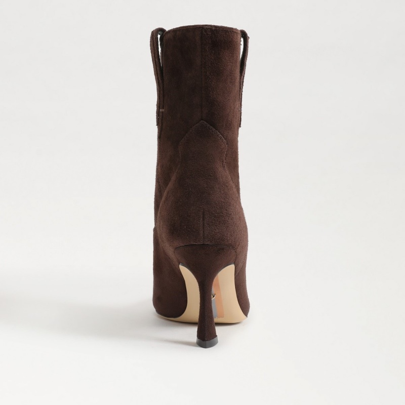 Botas Sam Edelman Moe Stiletto Mujer Chocolate | ESEAH22014