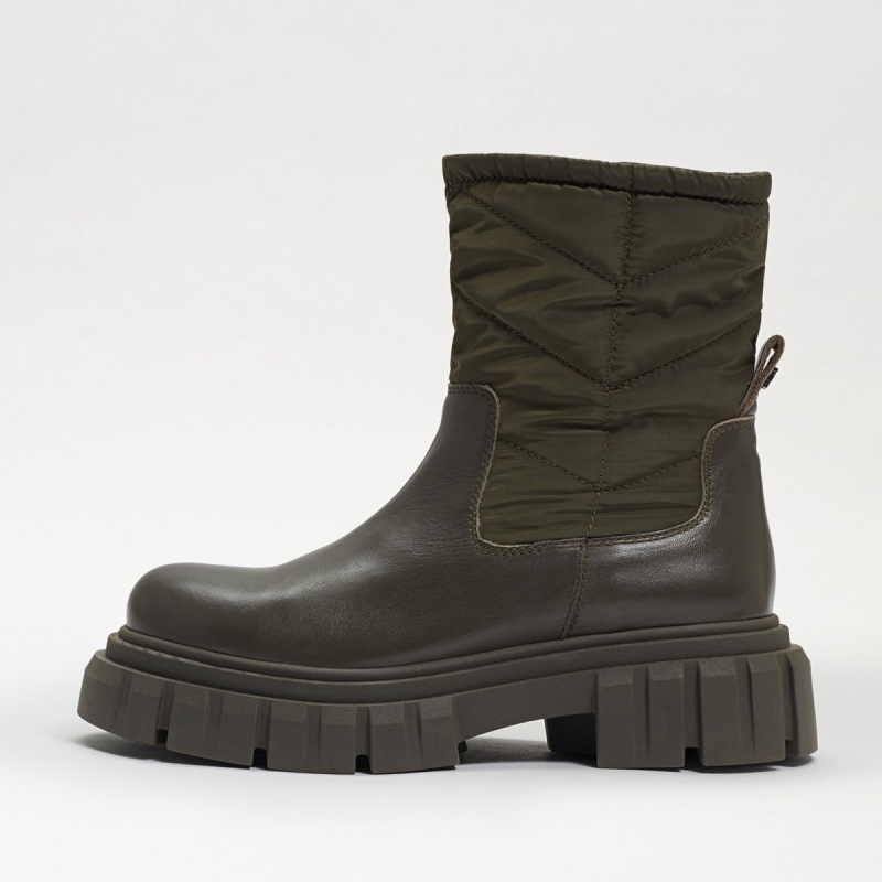 Botas Sam Edelman Orleans Lug Sole Mujer Verde Oliva | FESHY45963