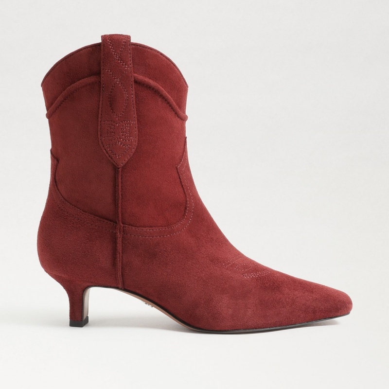 Botas Sam Edelman Taryn Ankle Mujer Brick | YESGT80774