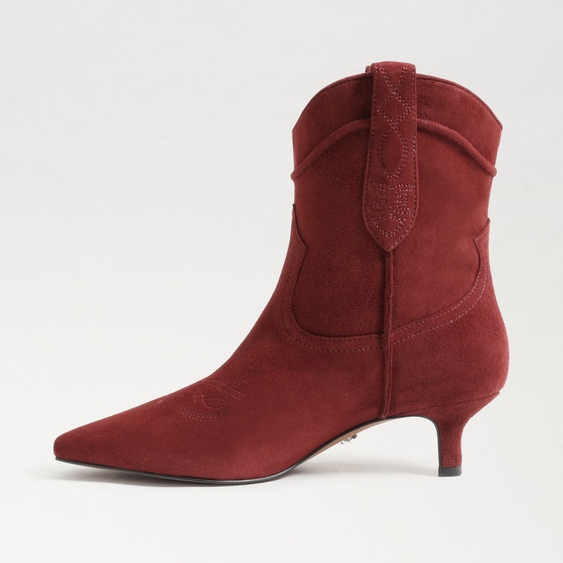 Botas Sam Edelman Taryn Ankle Mujer Brick | YESGT80774