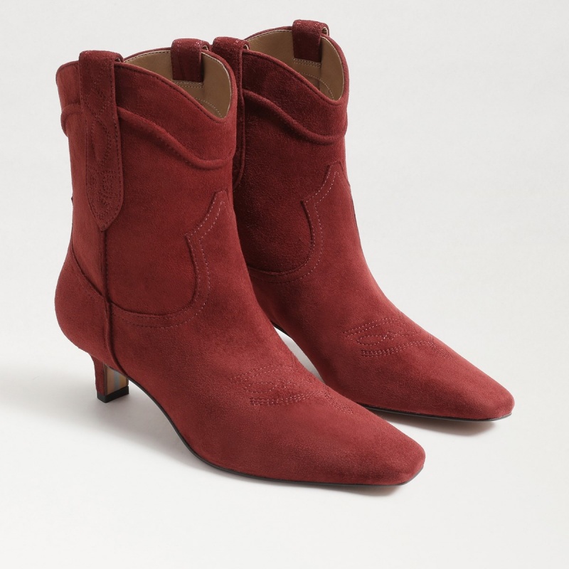 Botas Sam Edelman Taryn Ankle Mujer Brick | YESGT80774