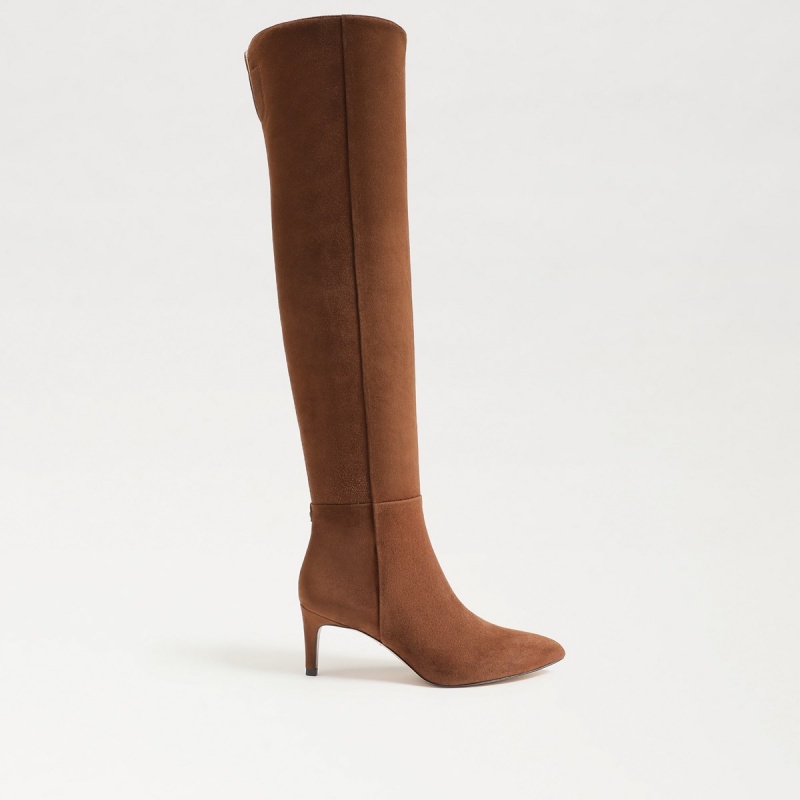 Botas Sam Edelman Ursula Altas Mujer Toasted Coconut | ESEGJ67254