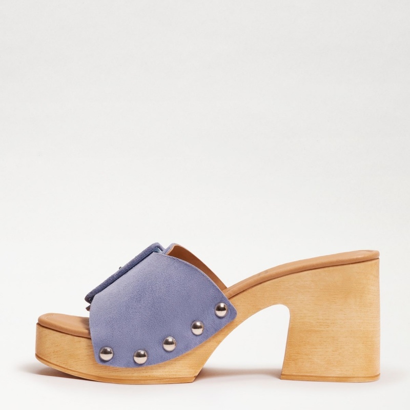 Mulas Sam Edelman Marcia Plataforma Mujer Azules | ESZPD43261