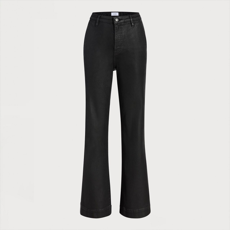 Pantalones Sam Edelman Bay Flare Denim Accessories Negras | ESZPD84256