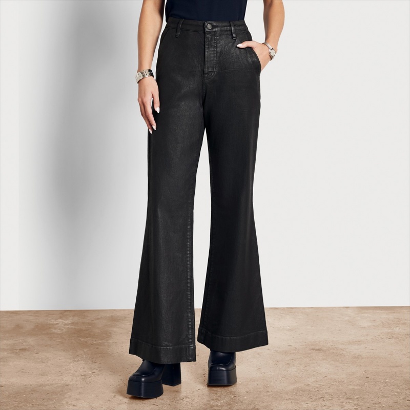 Pantalones Sam Edelman Bay Flare Denim Accessories Negras | ESZPD84256