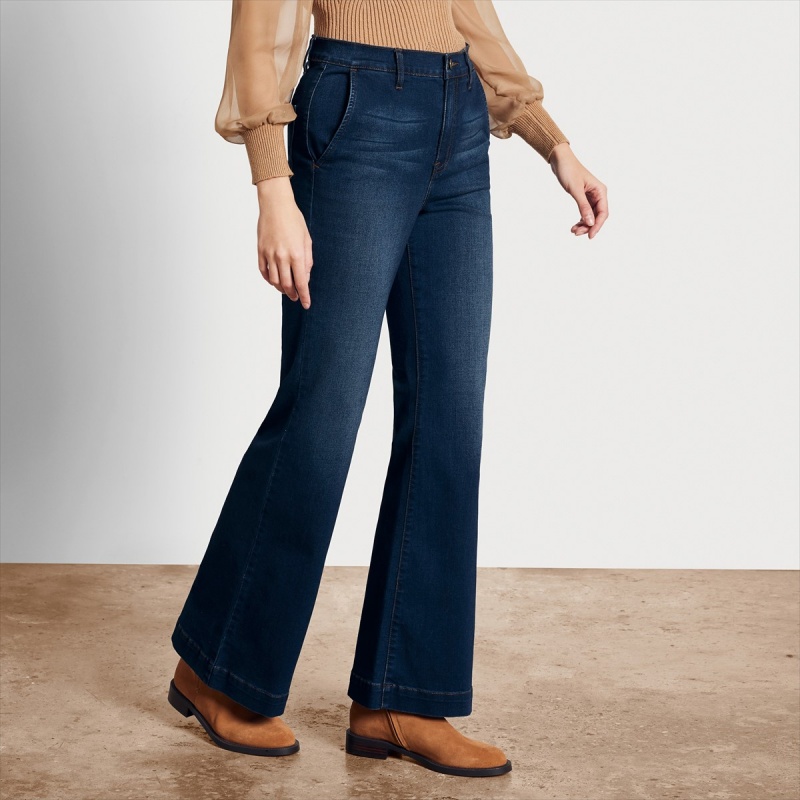 Pantalones Sam Edelman Bay Flare Denim Accessories Nova | TESWZ23137