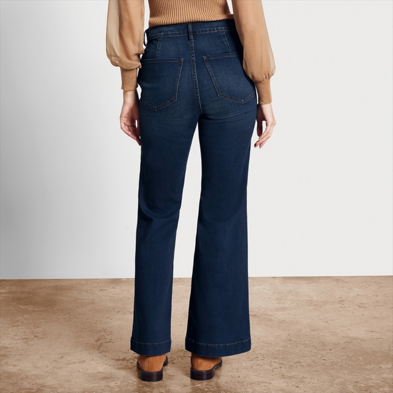 Pantalones Sam Edelman Bay Flare Denim Accessories Nova | TESWZ23137