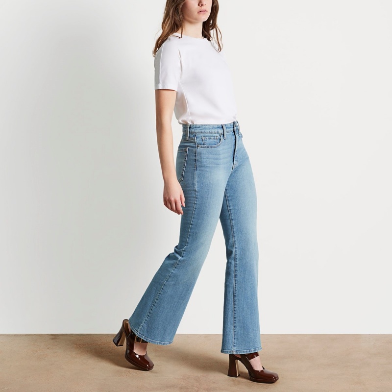 Pantalones Sam Edelman Bay Flare High Rise Denim Accessories Huntington | QESUV75208