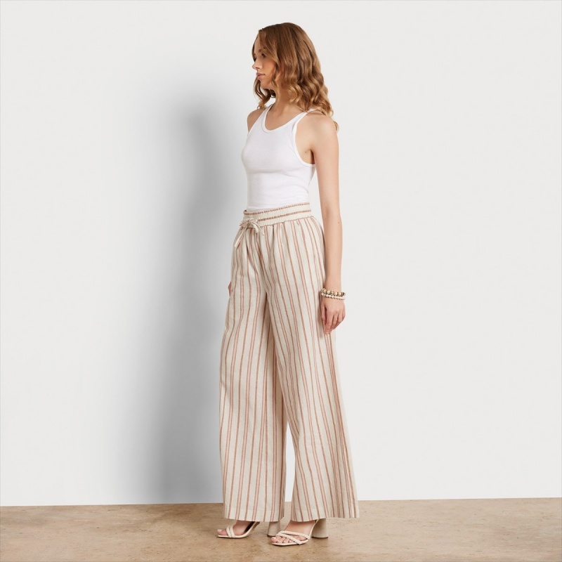 Pantalones Sam Edelman Carrie Soft Pant Accessories Blancas | ESJVR94111