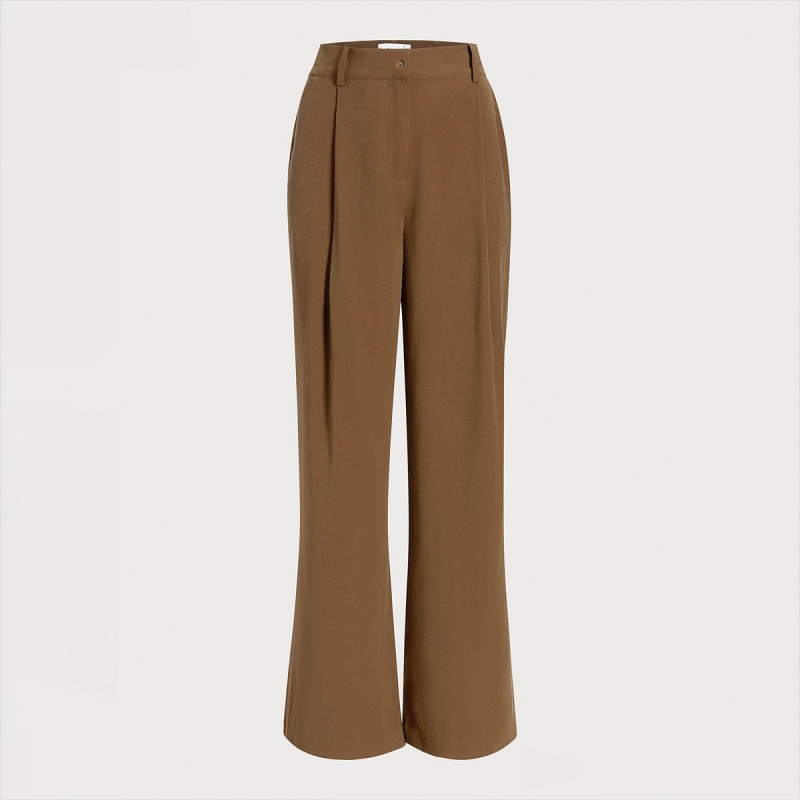 Pantalones Sam Edelman High Rise Aminah Trouser Accessories Rubber | ESCIF59864