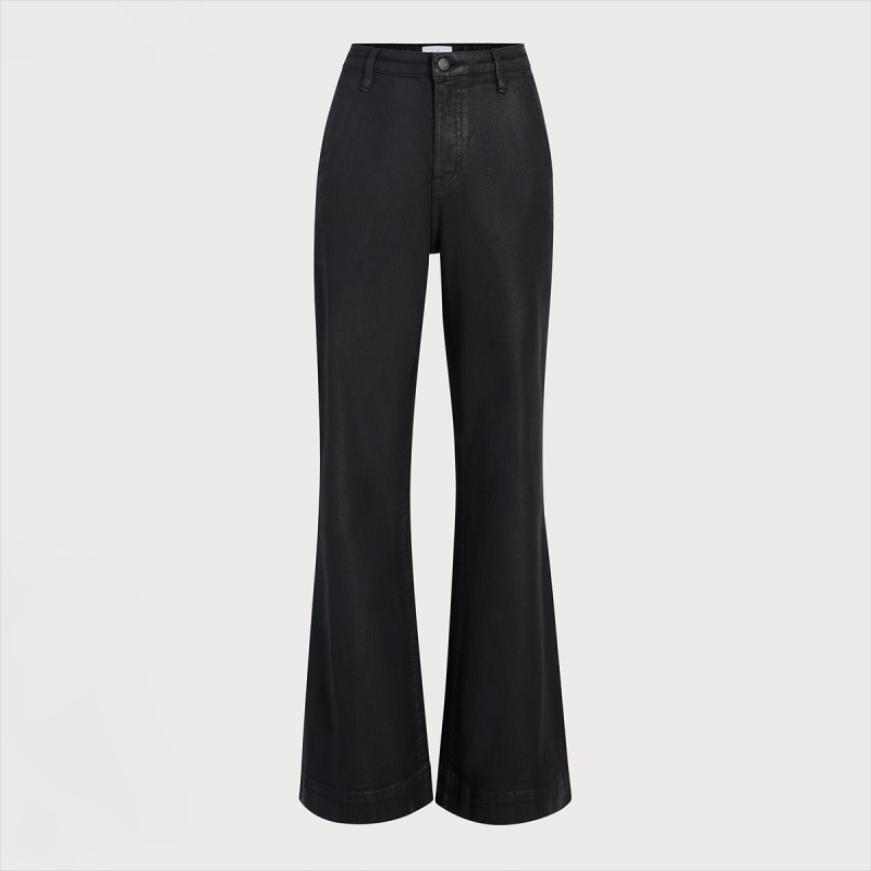 Pantalones Sam Edelman High Rise Bay Flare Trouser Pant Accessories Negras | MESFT46622