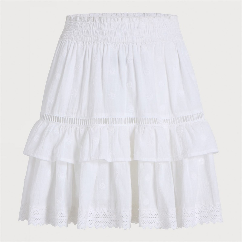 Pantalones Sam Edelman Meilani Skirt Accessories Blancas | ESJKU88816