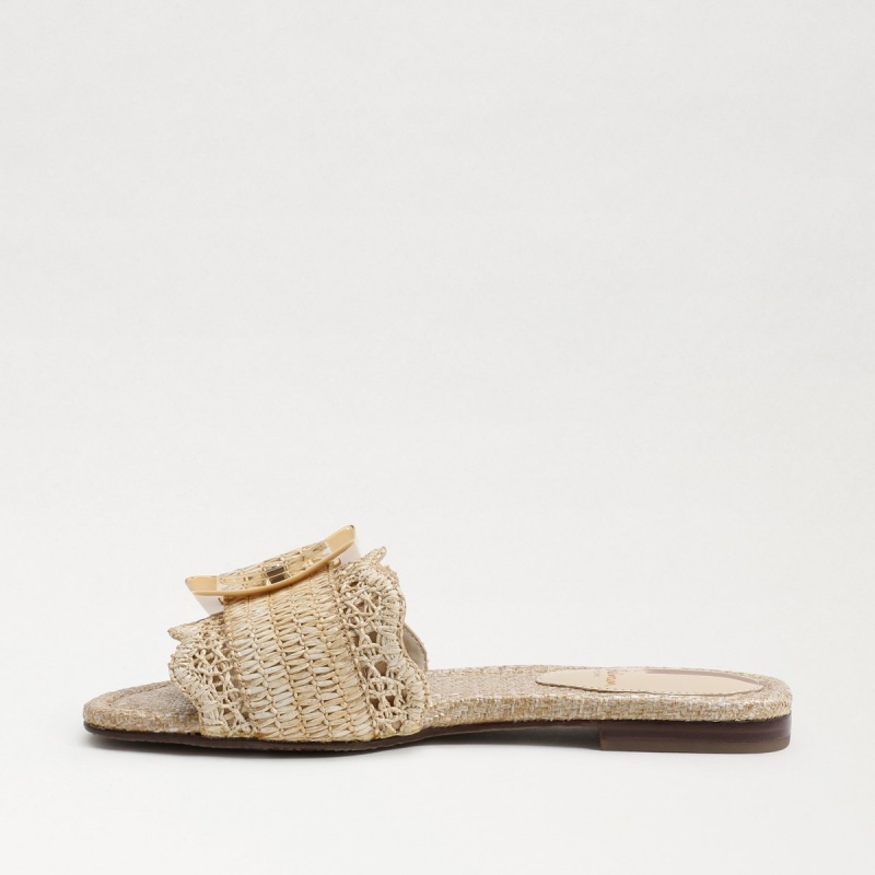 Sandalias Sam Edelman Bambi Chanclas Mujer Natural | YESVQ93023