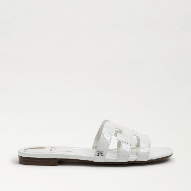 Sandalias Sam Edelman Bay Chanclas Mujer Blancas | GESUC41724