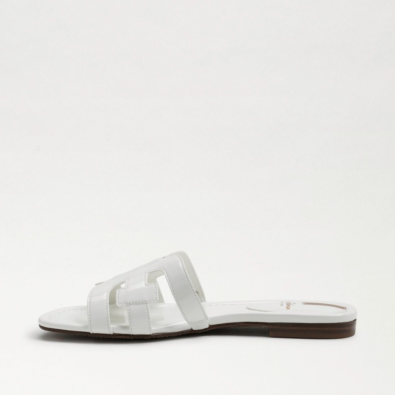 Sandalias Sam Edelman Bay Chanclas Mujer Blancas | GESUC41724