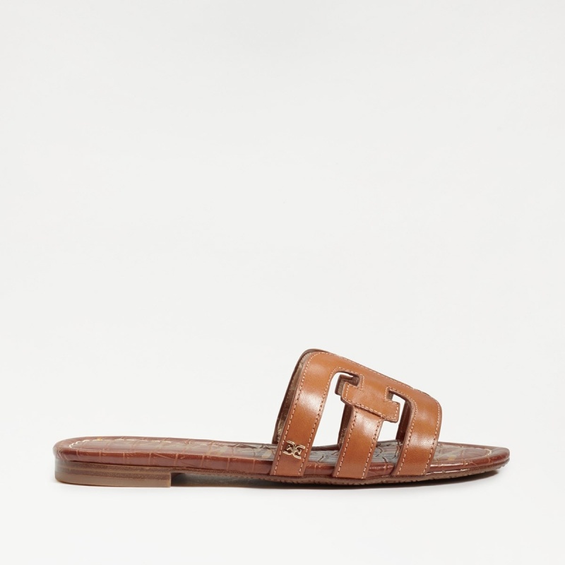 Sandalias Sam Edelman Bay Chanclas Mujer Saddle Leather | FESUI45100