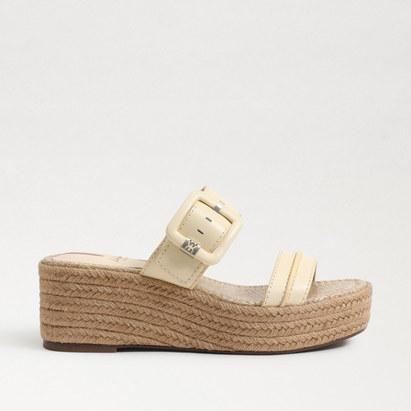 Sandalias Sam Edelman Carson Alpargata Mujer Bleached Wheat | SESVO74900