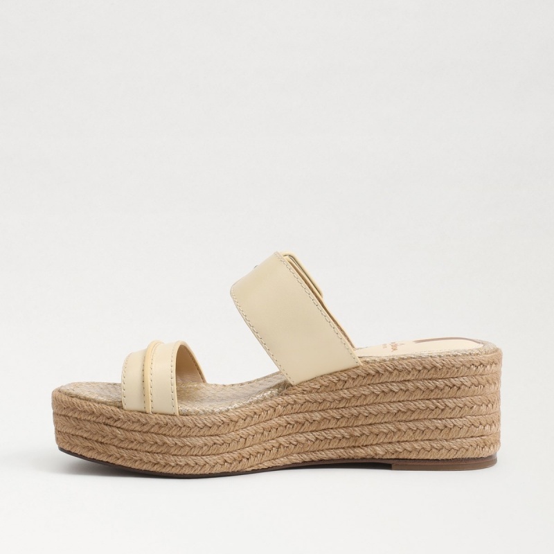 Sandalias Sam Edelman Carson Alpargata Mujer Bleached Wheat | SESVO74900