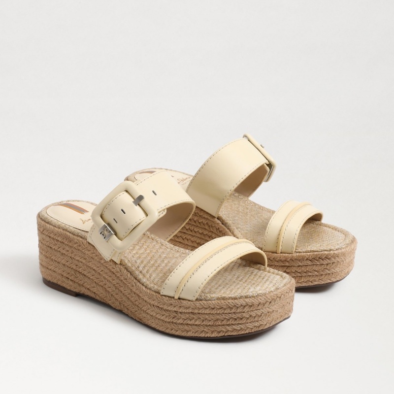 Sandalias Sam Edelman Carson Alpargata Mujer Bleached Wheat | SESVO74900