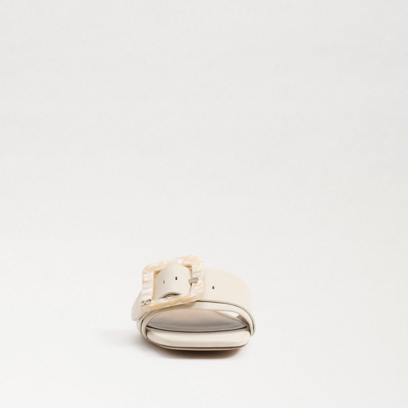 Sandalias Sam Edelman Deacon Chanclas Mujer Modern Ivory | FESHY69284