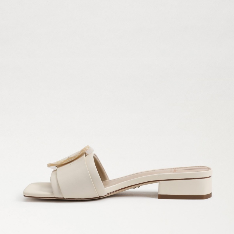 Sandalias Sam Edelman Deacon Chanclas Mujer Modern Ivory | FESHY69284