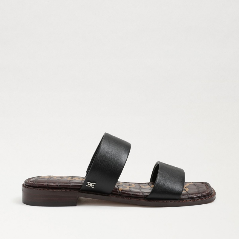 Sandalias Sam Edelman Haydee Chanclas Mujer Negras | ESJZR12514