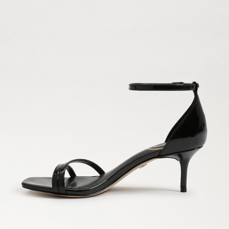 Sandalias Sam Edelman Peonie Kitten Mujer Negras | ESQCS69354