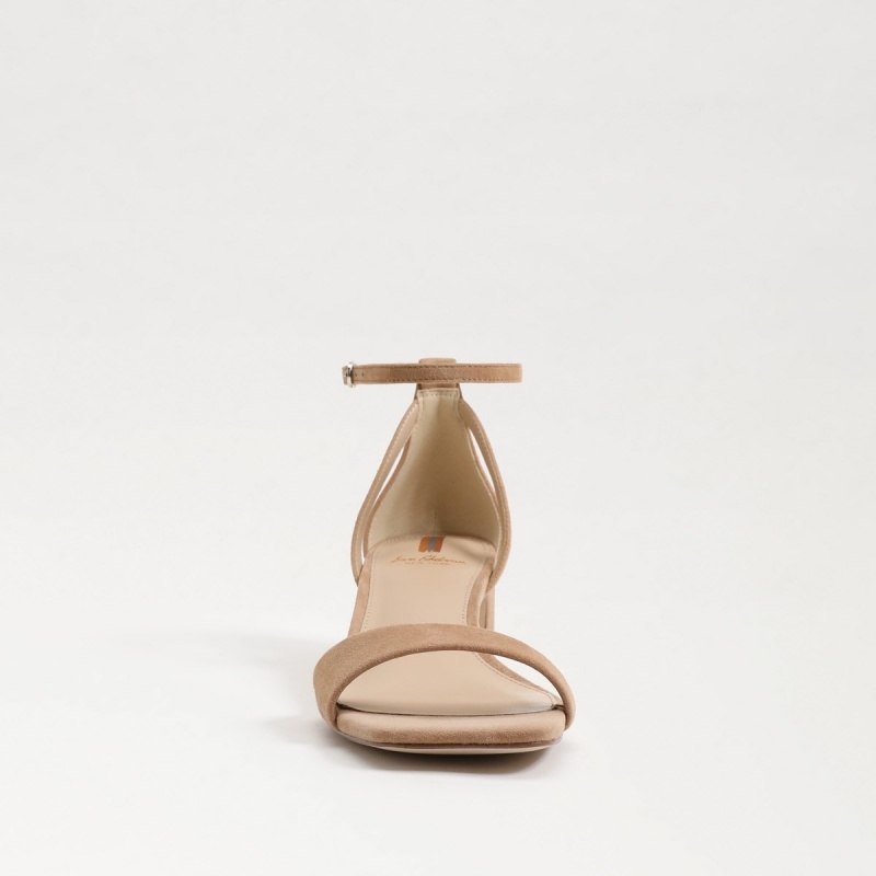 Sandalias Sam Edelman Wilson Kitten Mujer Golden Caramel | ESJKU12907