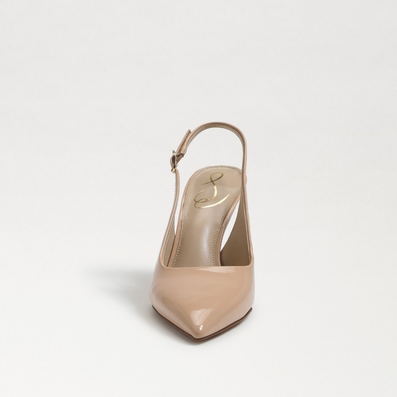 Tacones Sam Edelman Hazel Destalonadas Pump Mujer Beige | TESWZ64926