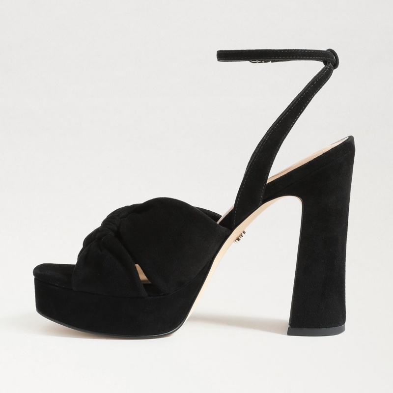 Tacones Sam Edelman Kristen Plataforma Mujer Negras | TESPQ26399