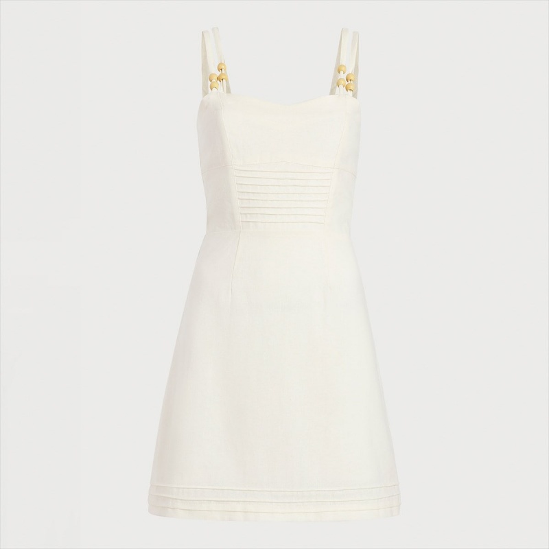 Vestido Sam Edelman Tinsley Mini Accessories Gardenia | ESNZX83628