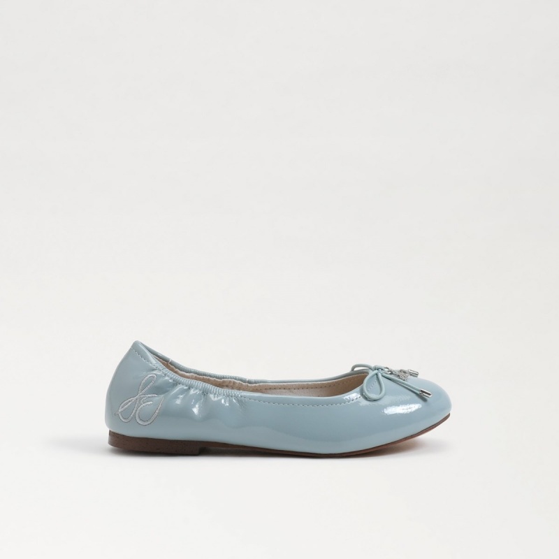 Zapatos Planos Sam Edelman Felicia Ballet Niña Azules | AESDF79126