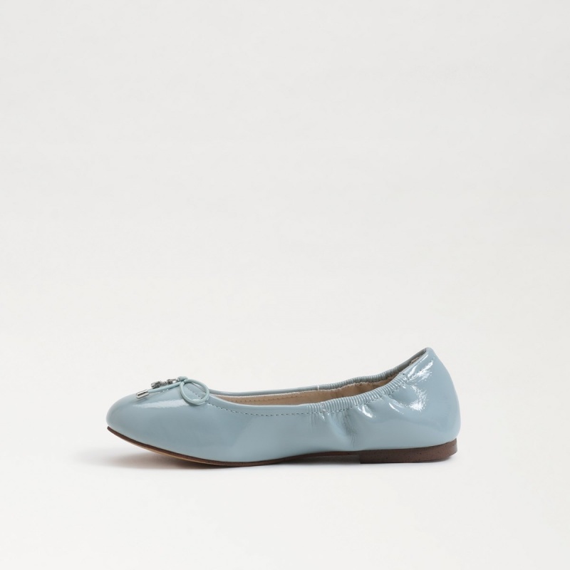 Zapatos Planos Sam Edelman Felicia Ballet Niña Azules | AESDF79126