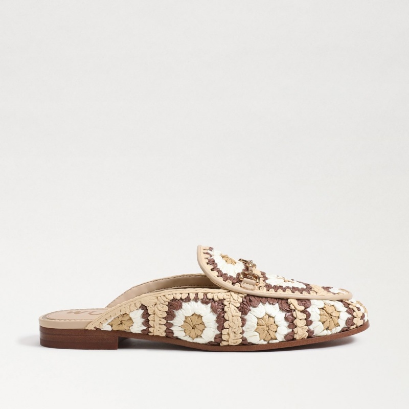 Zapatos Planos Sam Edelman Linnie Crochet Bit Mujer Natural | ESJZR70464