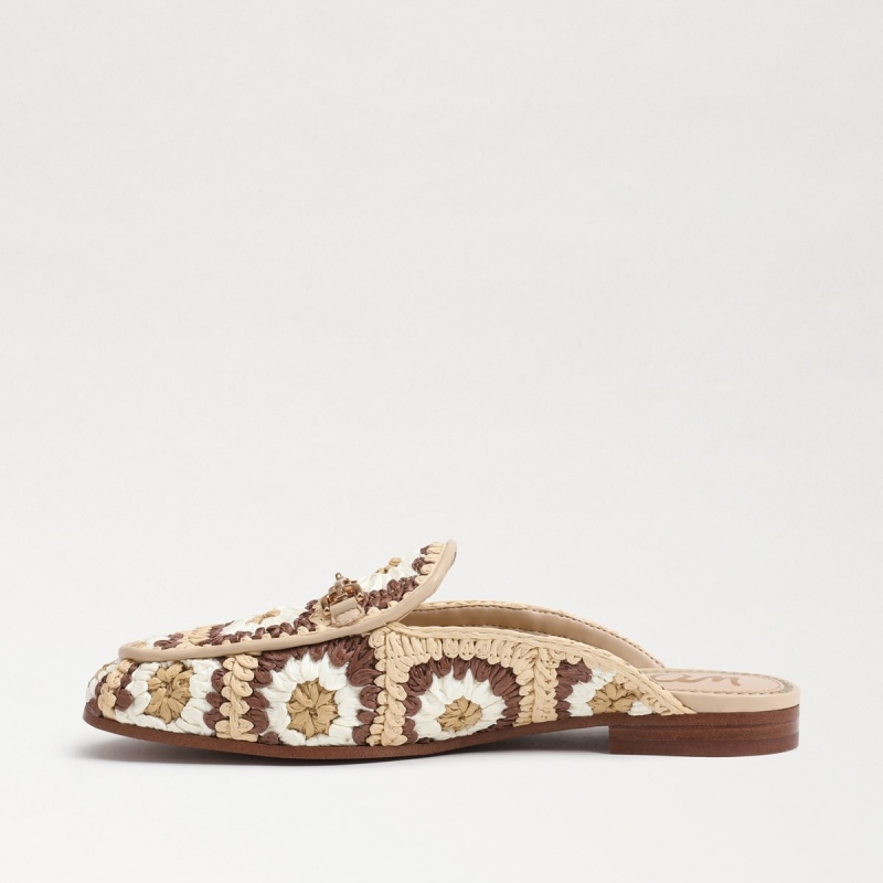 Zapatos Planos Sam Edelman Linnie Crochet Bit Mujer Natural | ESJZR70464