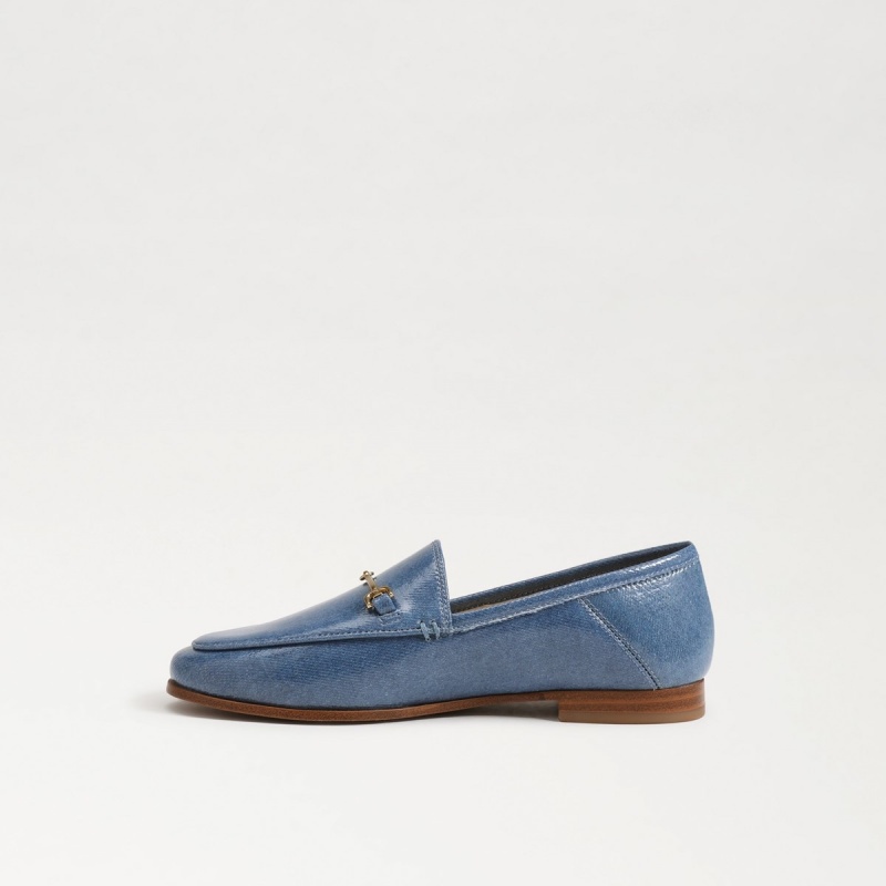 Zapatos Planos Sam Edelman Loraine Bit Niña Azules | YESVQ18780