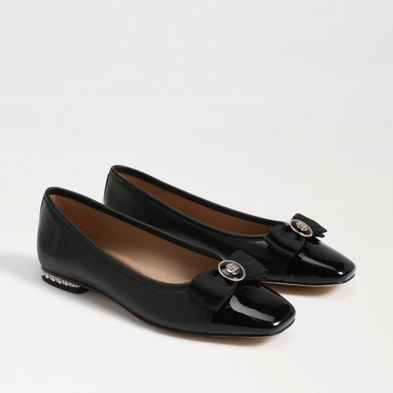 Zapatos Planos Sam Edelman Maren Mujer Negras | SESVO41613